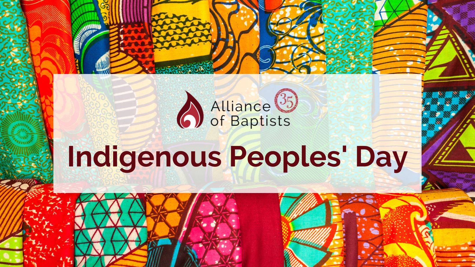 Prayers of the People, Indigenous Peoples' Day Alliance of Baptists